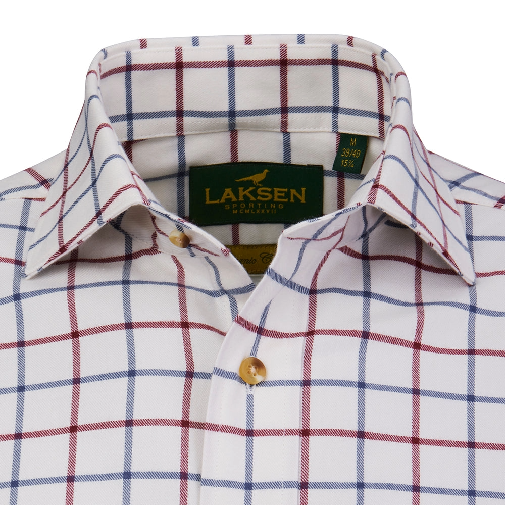 Laksen Gable Brushed Organic Cotton Shirt