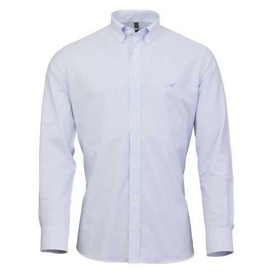 Laksen Pin Oxford Stretch Shirt