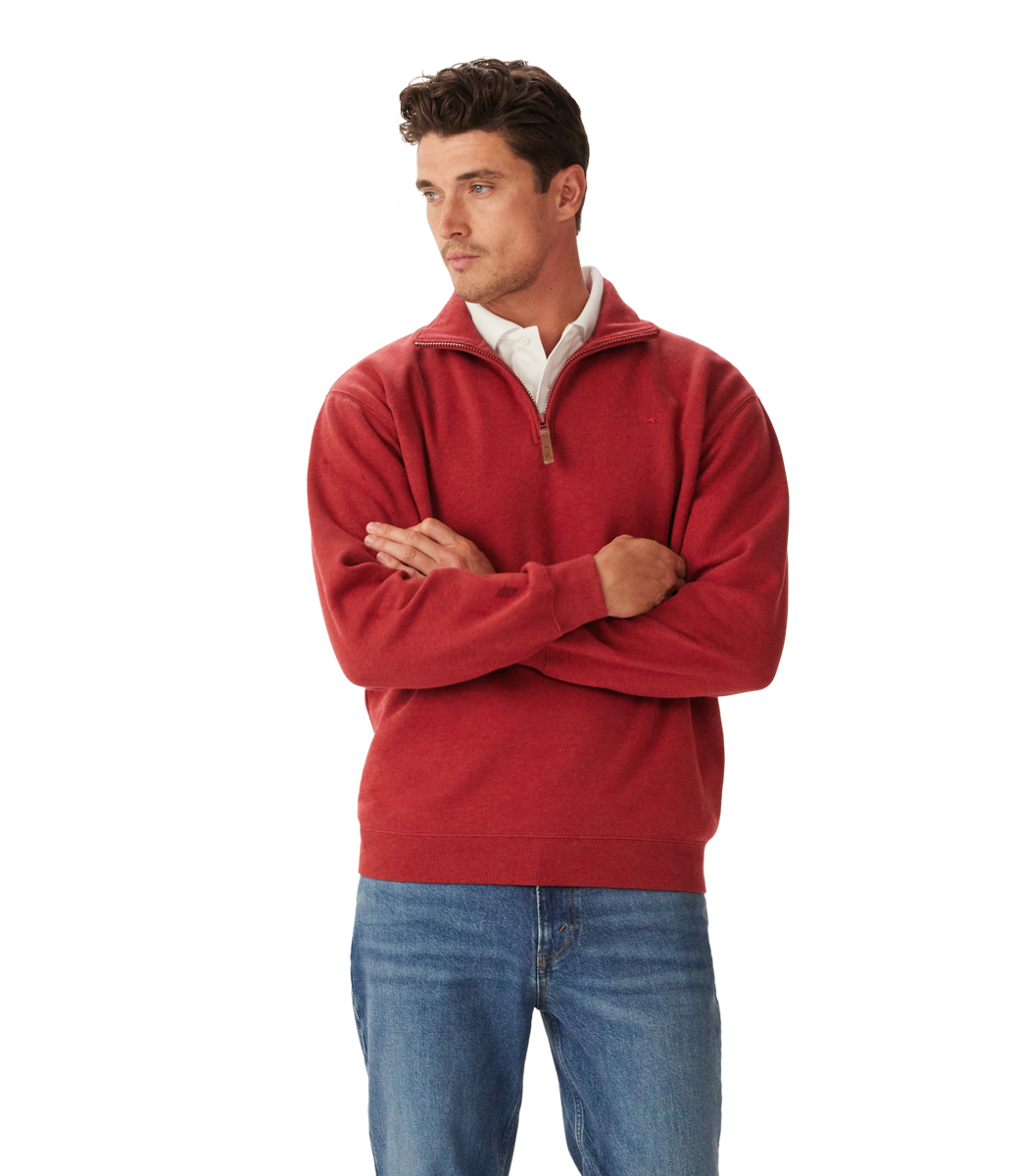 R M Williams Mulyungarie Fleece 1/4 Zip