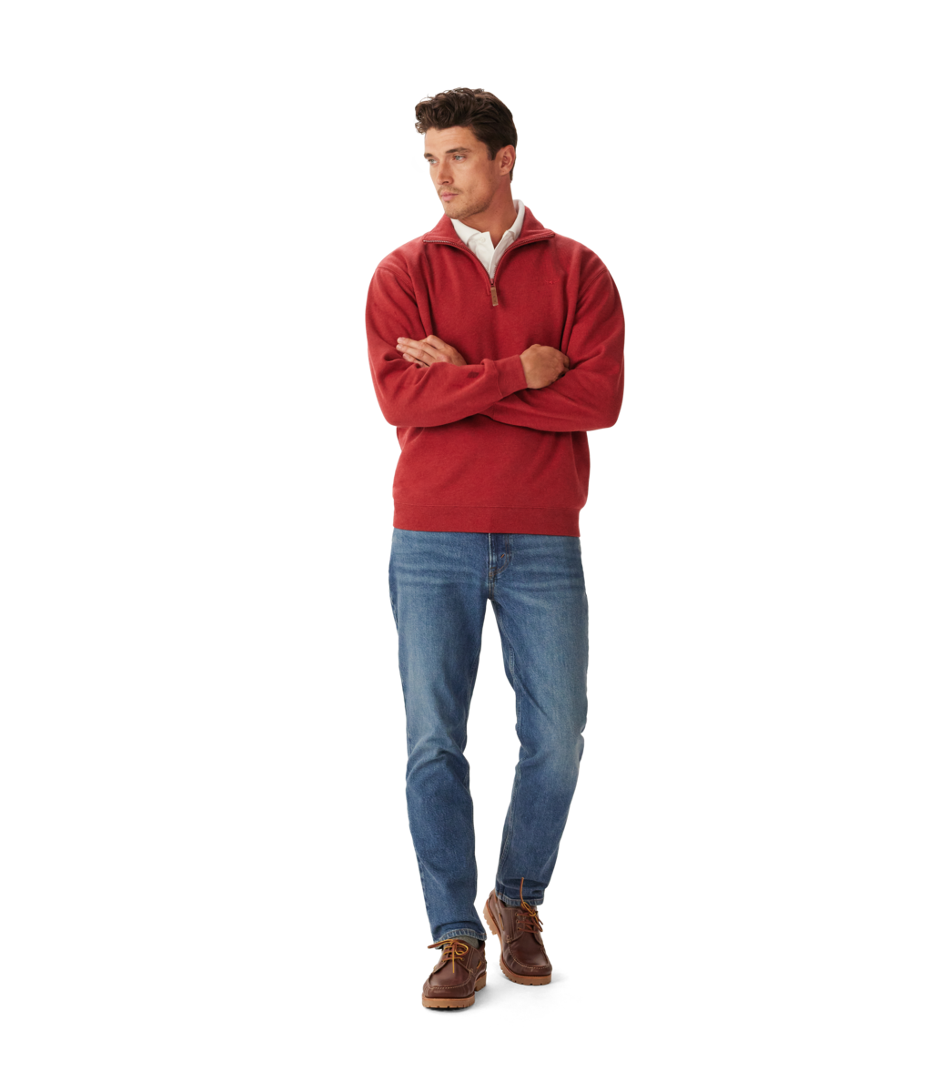 R M Williams Mulyungarie Fleece 1/4 Zip