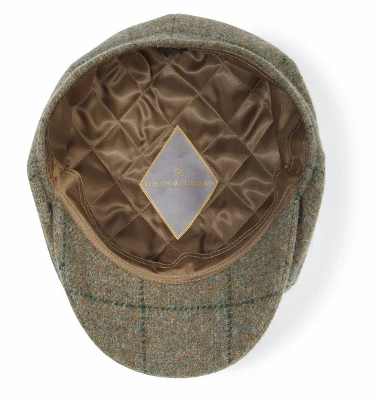 Hicks & Brown Felsham Tweed Baker Boy Cap