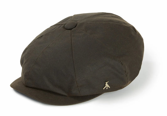 Hicks & Brown Hengrave Wax Baker Boy Cap