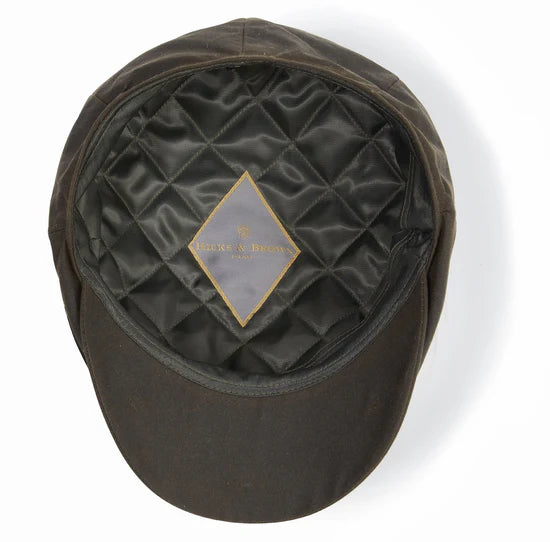 Hicks & Brown Hengrave Wax Baker Boy Cap