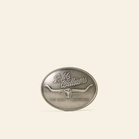 RM Williams Logo Belt Buckle