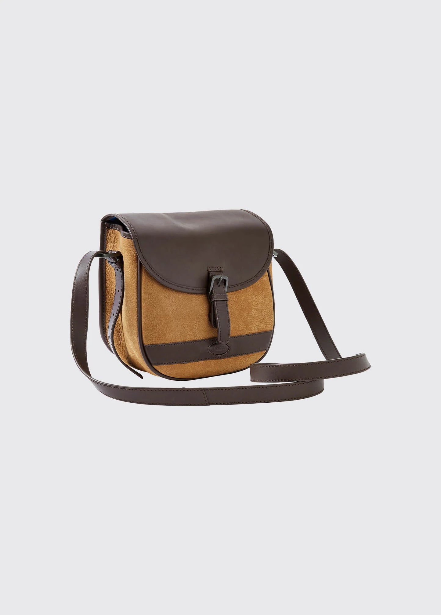 Dubarry Clara Leather Saddle Bag - Brown