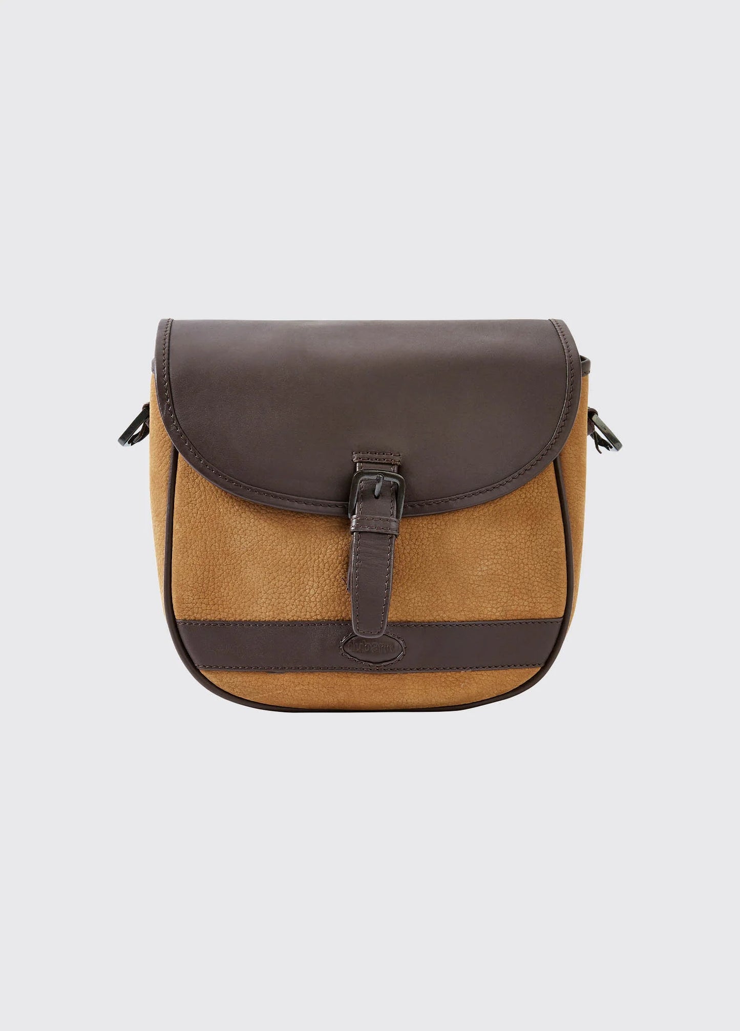 Dubarry Clara Leather Saddle Bag - Brown