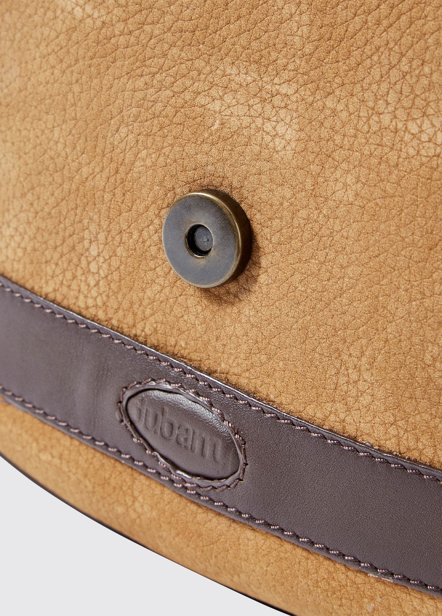 Dubarry Clara Leather Saddle Bag - Brown