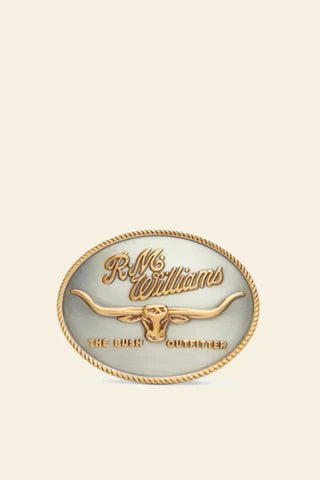 RM Williams Logo Belt Buckle