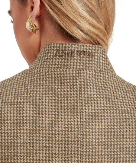 Schoffel Millport Tweed Nehru Waistcoat
