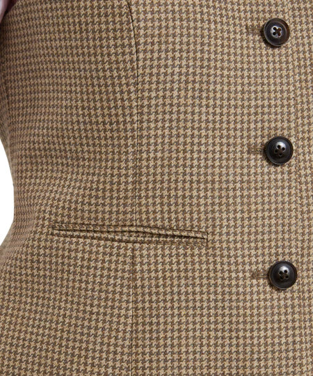 Schoffel Millport Tweed Nehru Waistcoat