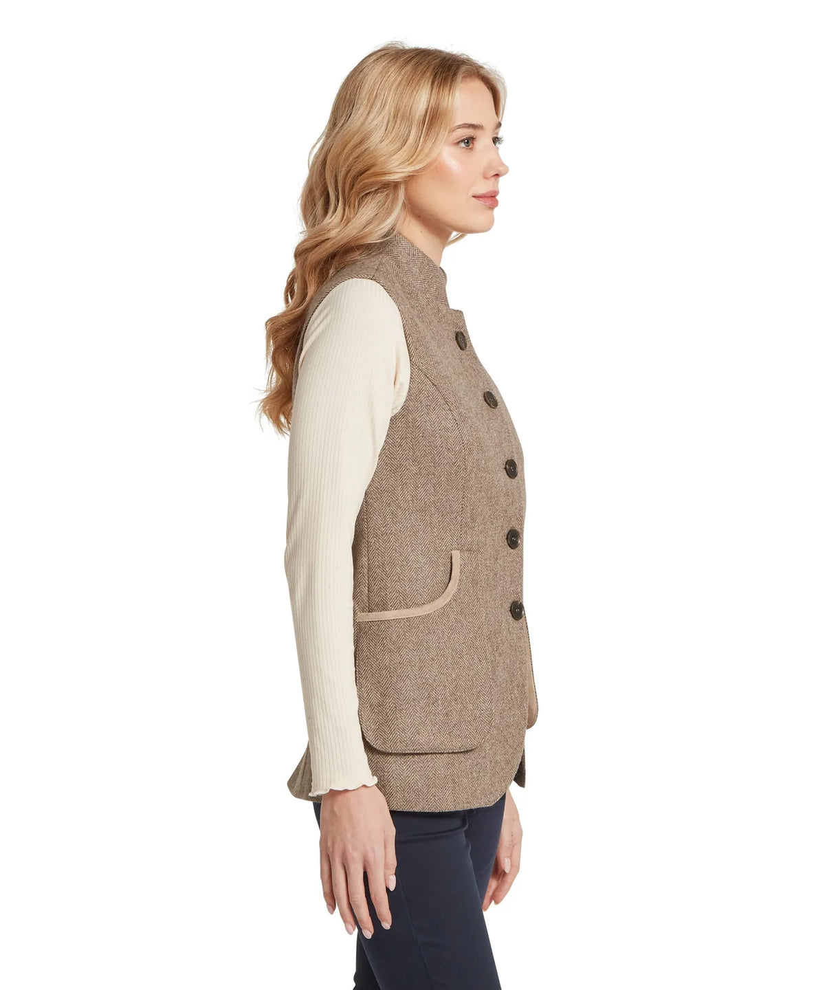 Schoffel Pennan Tweed Waistcoat