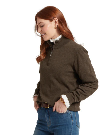 Schoffel Polperro Pima Cotton Quarter Zip