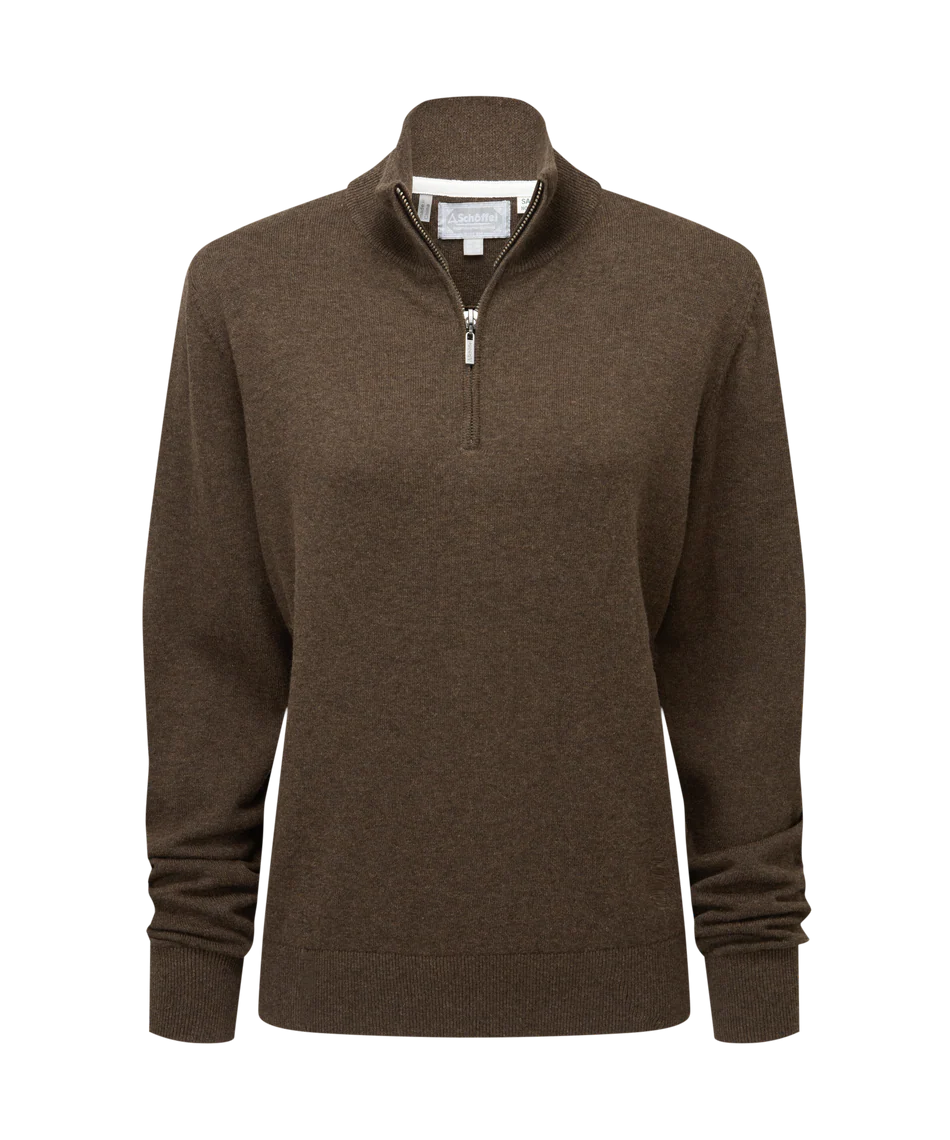 Schoffel Polperro Pima Cotton Quarter Zip