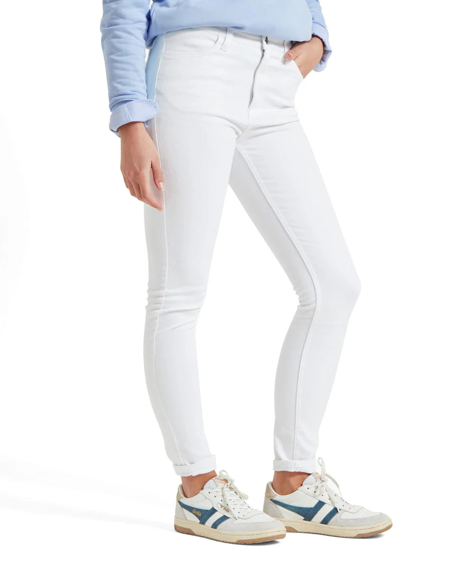 Poppy Jean Schoffel Poppy Jeans - White – Gammies Country Clothing