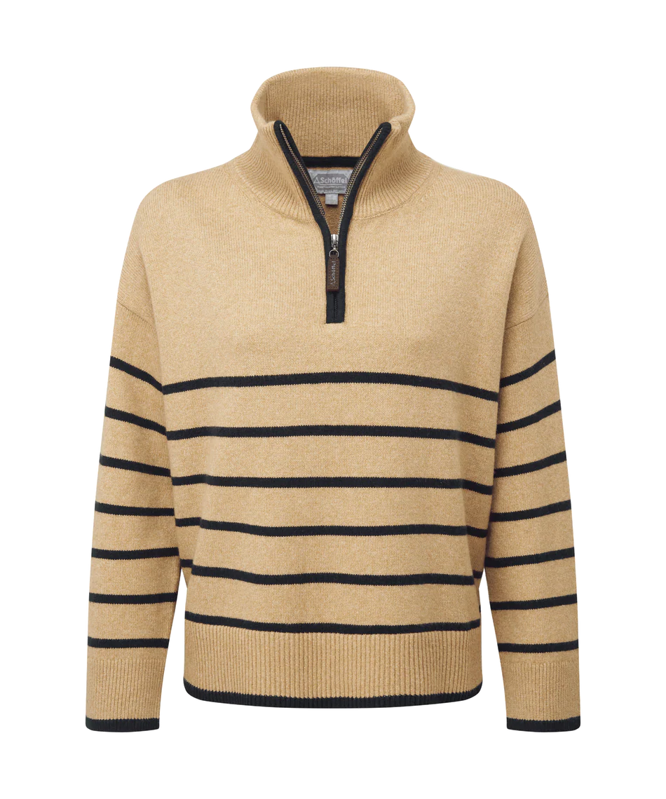 Schoffel Sandsend 1/4 Zip Jumper