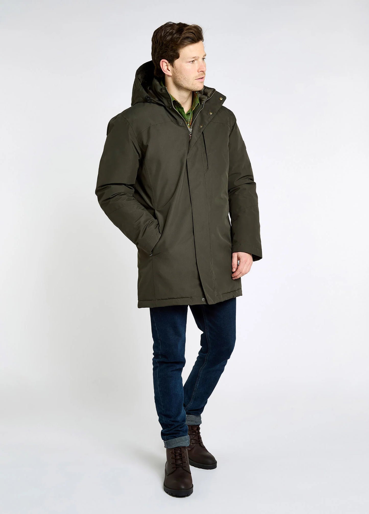 Dubarry Swiftsheath Men’s Waterproof, Hooded Down Parka